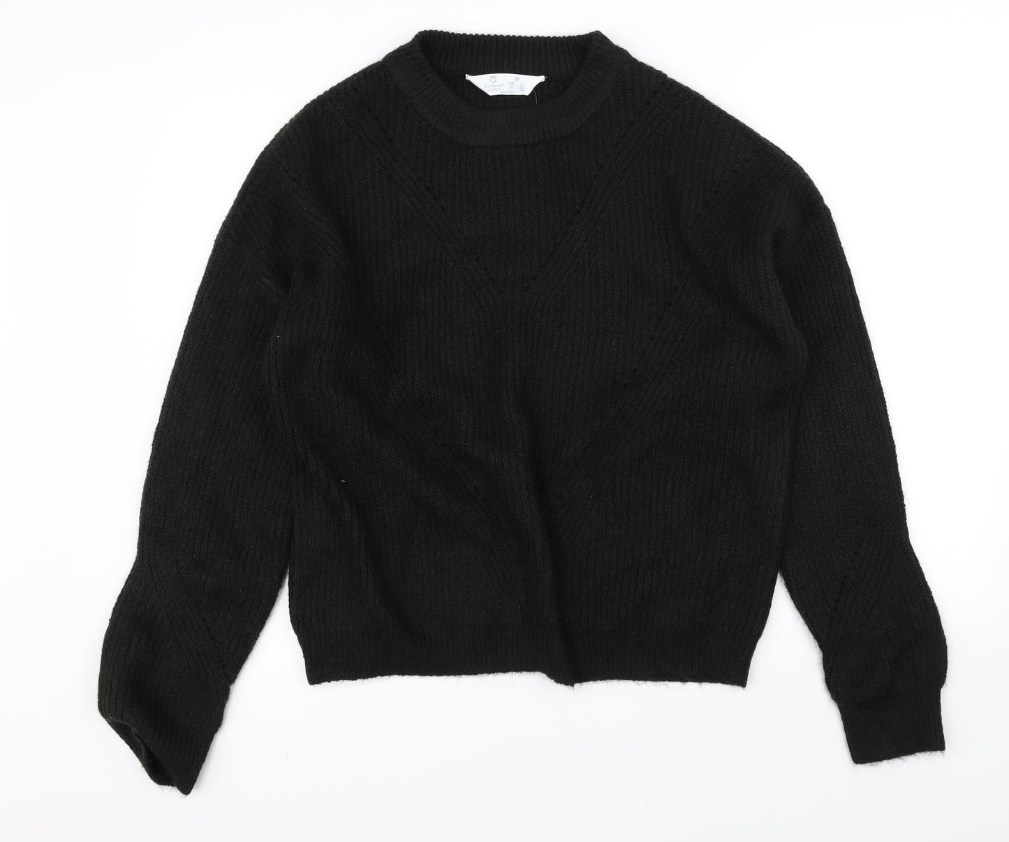 Primark Womens Black   Pullover Jumper Size 12