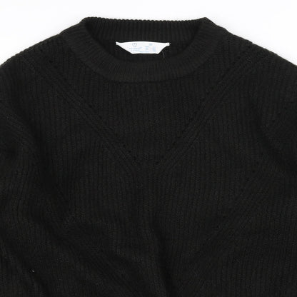Primark Womens Black   Pullover Jumper Size 12