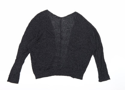 BDG Womens Black  Knit Cardigan Jumper Size S