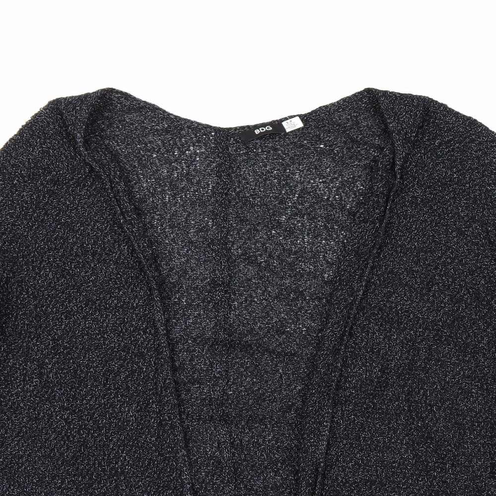 BDG Womens Black  Knit Cardigan Jumper Size S