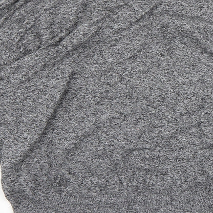 Marks & Spencer Womens Grey  Knit Pullover Jumper Size 8