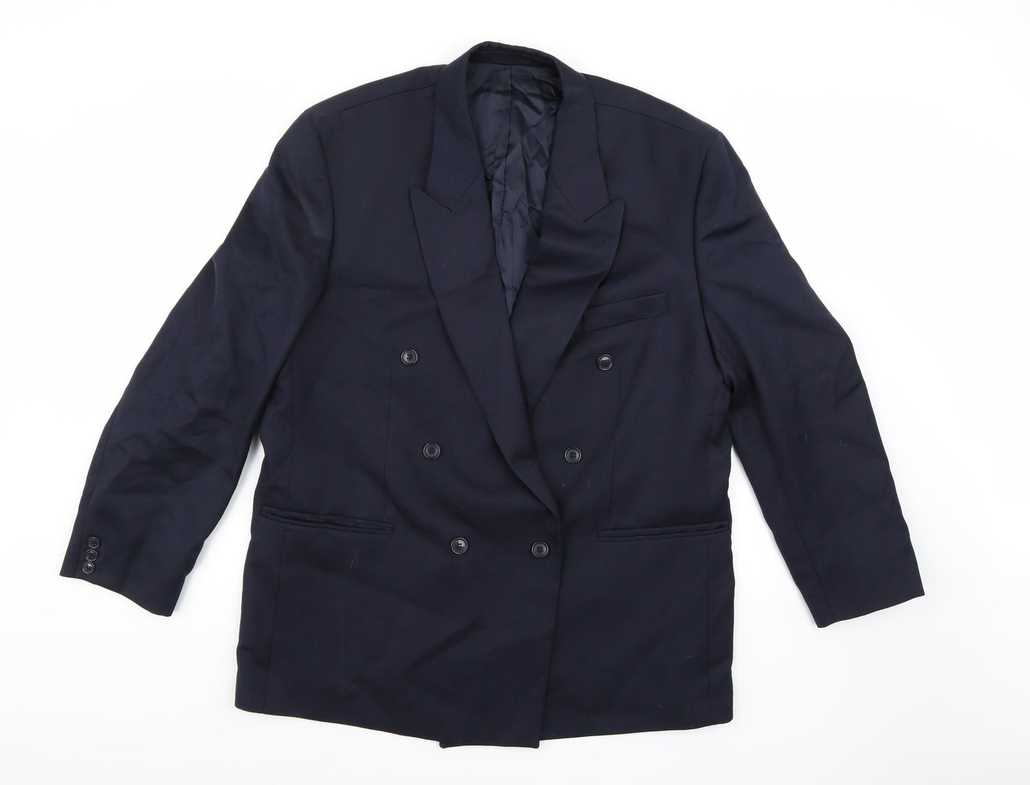 Mens UK Size 44 Horne Brothers Regular Blue Suit Jacket