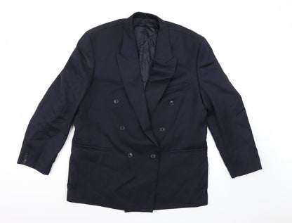 Mens UK Size 44 Horne Brothers Regular Blue Suit Jacket