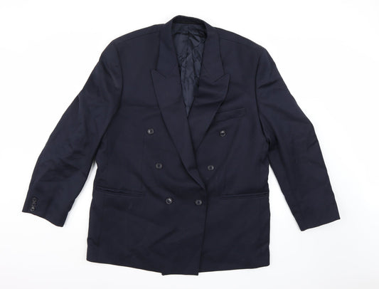 Mens UK Size 44 Horne Brothers Regular Blue Suit Jacket
