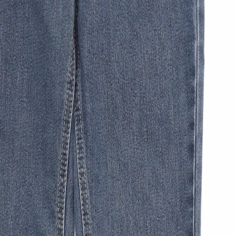 Denim co. Womens Blue  Denim Skinny Jeans Size 8 L30 in