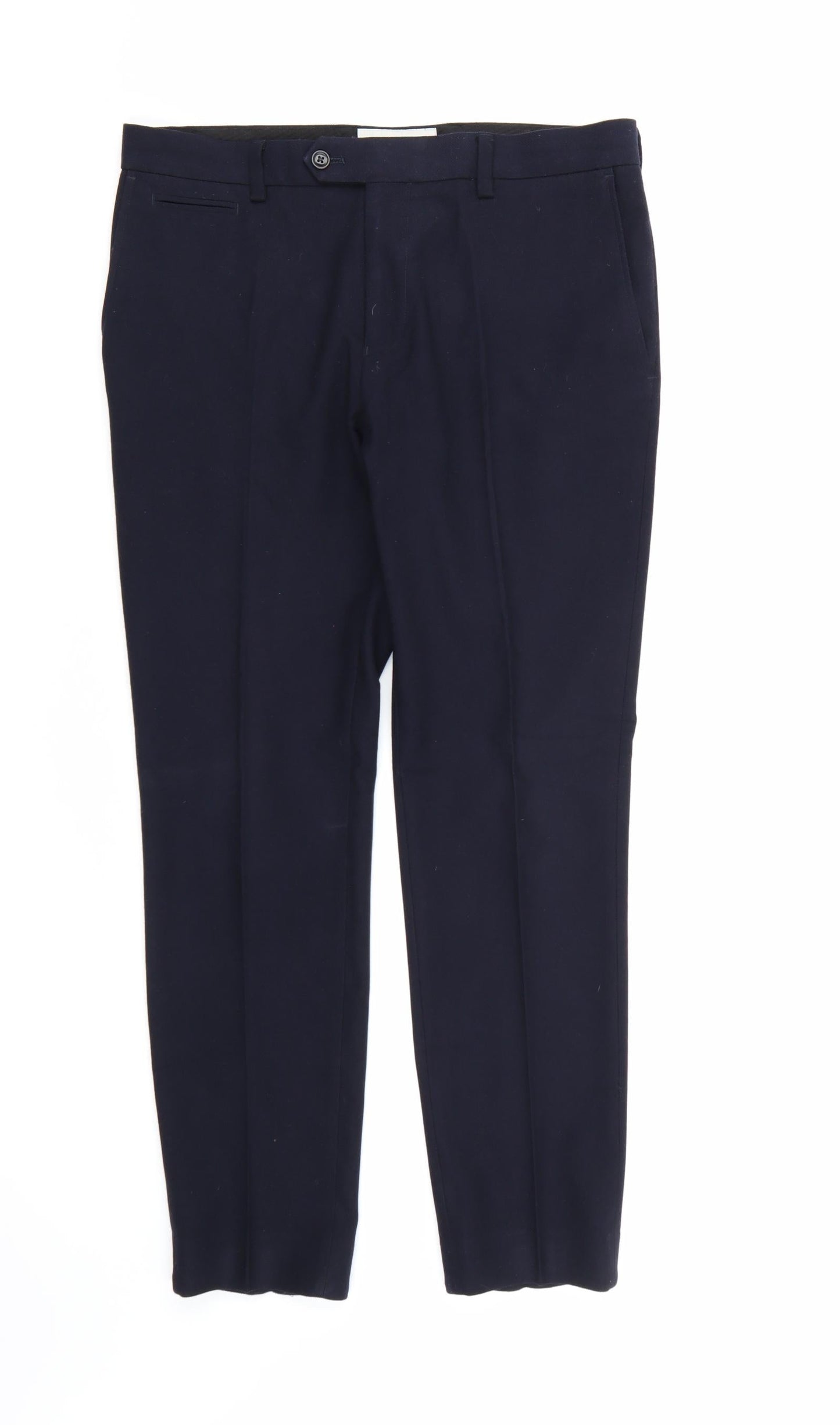 NEXT Mens Blue  Rayon Dress Pants Trousers  L29 in