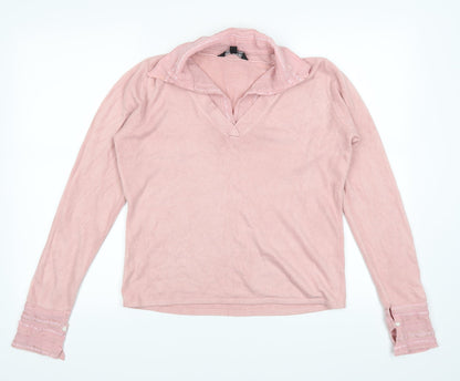Ellie Louise Womens Pink   Pullover Jumper Size L