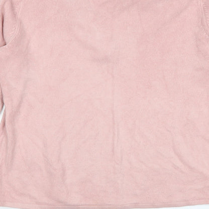 Ellie Louise Womens Pink   Pullover Jumper Size L
