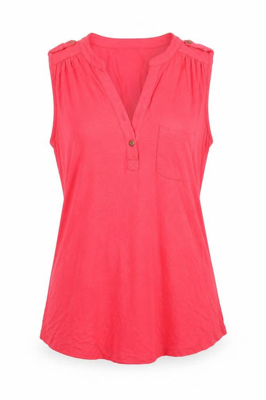 Womens UK Size 8 F&F Pink Basic Blouse