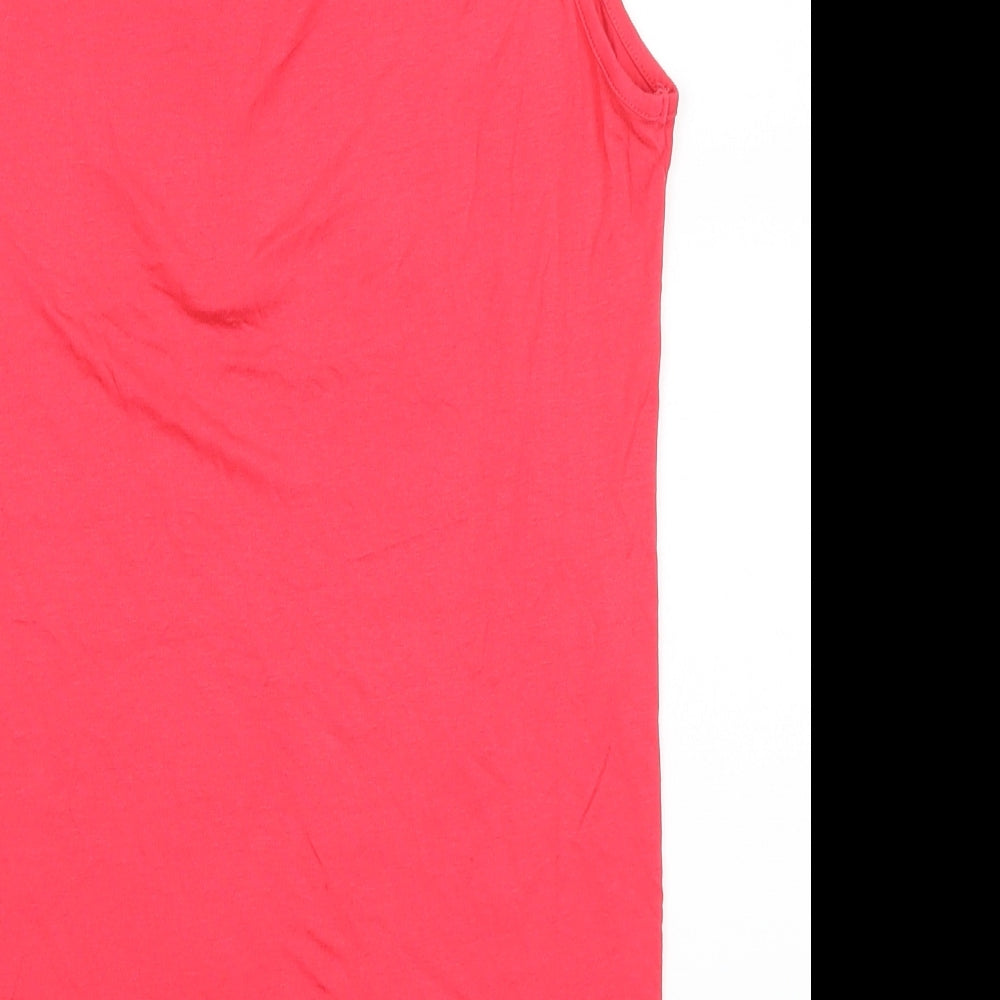 F&F Womens Pink   Basic Blouse Size 8