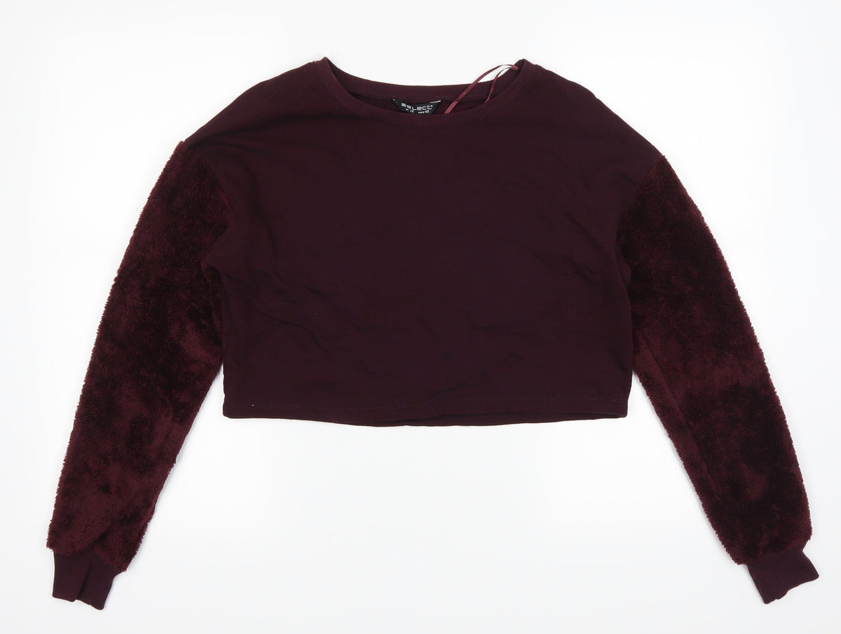 Select Womens Red   Pullover Jumper Size 12