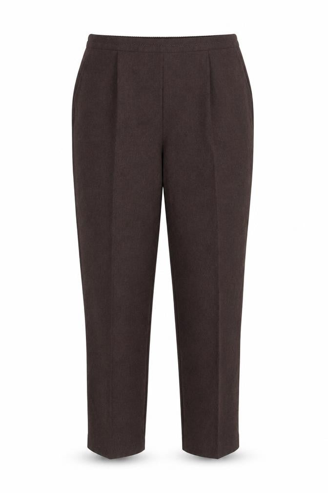 Womens UK Size 16 BM Regular Fit  Brown Trousers
