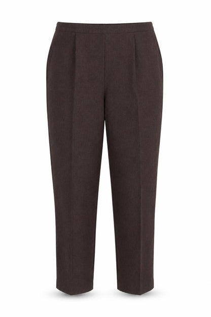 Womens UK Size 16 BM Regular Fit  Brown Trousers
