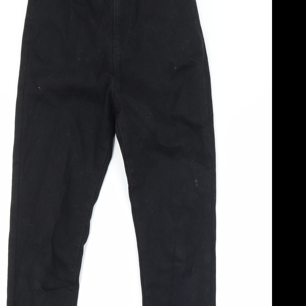 Denim co Girls Black  Denim Skinny Jeans Size 9-10 Years