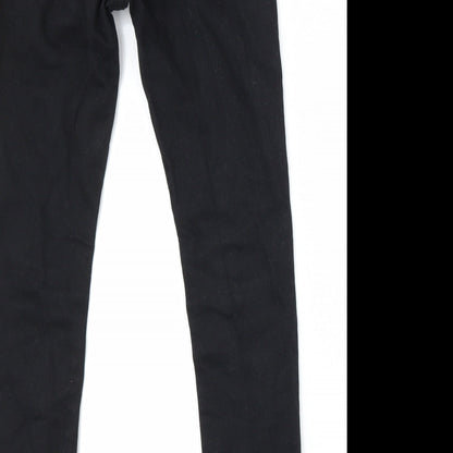 Denim co Girls Black  Denim Skinny Jeans Size 9-10 Years