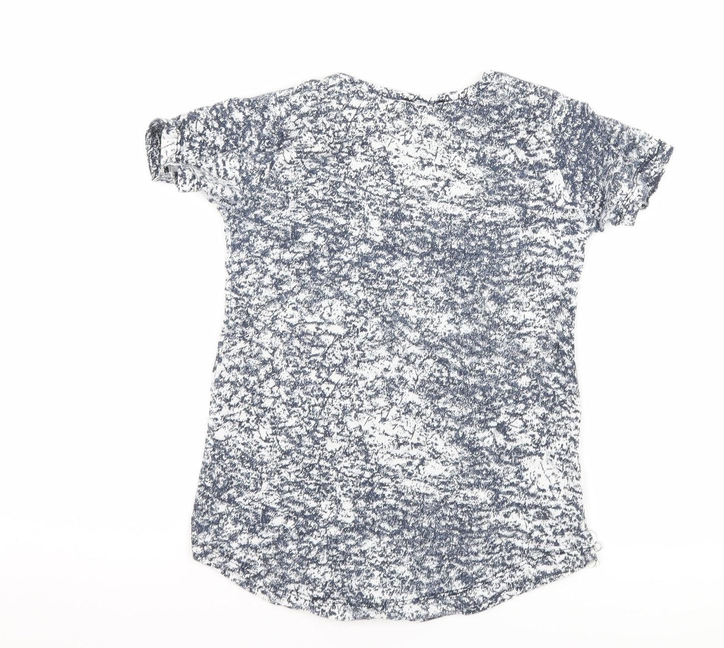 atabay Girls Blue   Basic T-Shirt Size 8-9 Years  - london