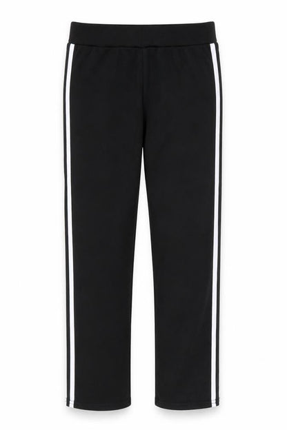 D&A Girls Black   Capri Trousers Size M - leggings