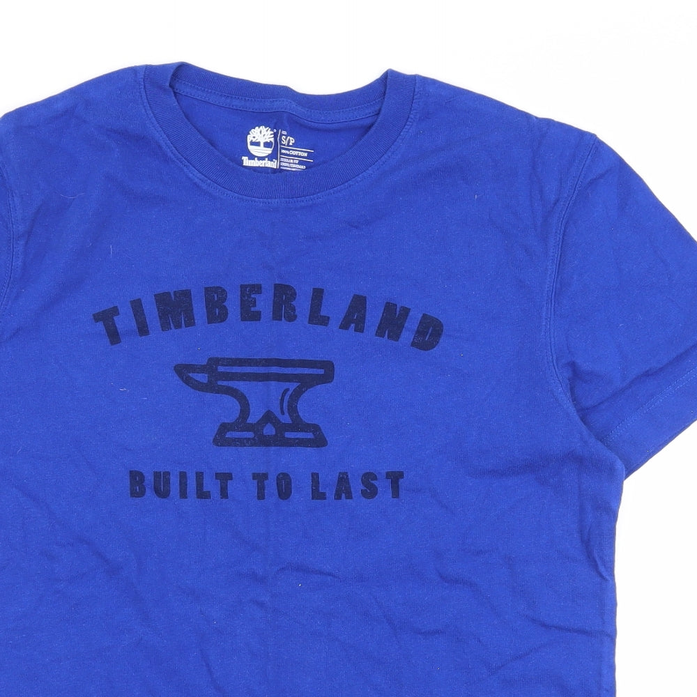 Timberland Mens Blue    T-Shirt Size S