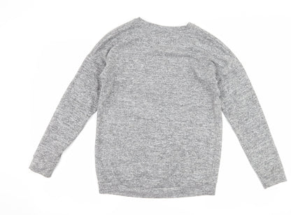 F&F Girls Grey   Pullover Sweatshirt Size 12-13 Years  - Unicorn