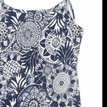 Womens UK Size 14 George Blue Basic Tank