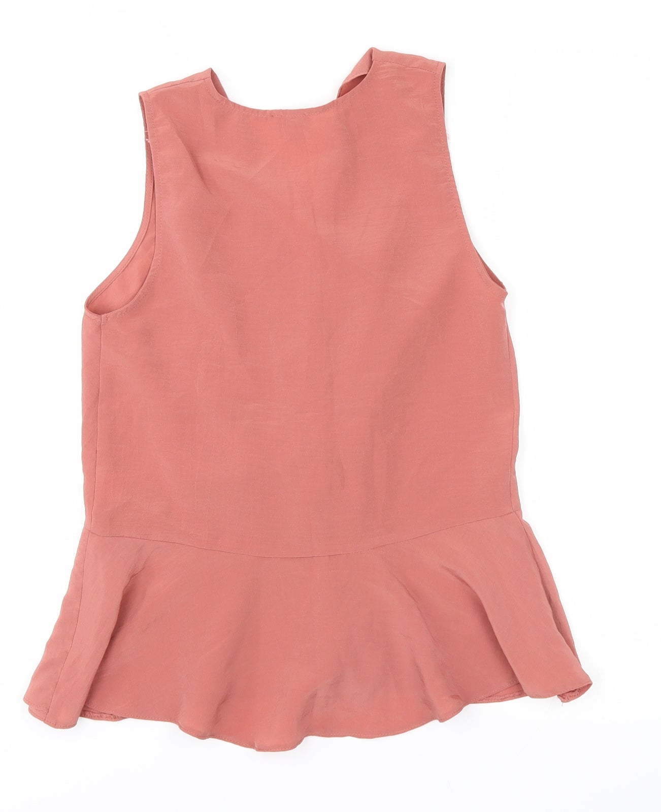 Womens UK Size 6 River Island Pink Basic Tank