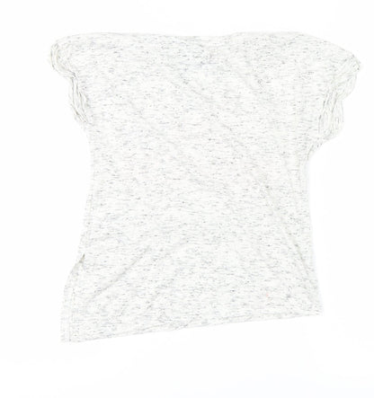 souluxe Girls Grey   Basic T-Shirt Size 8-9 Years  - gym princess