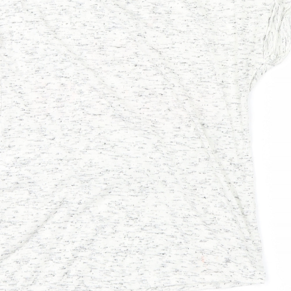 souluxe Girls Grey   Basic T-Shirt Size 8-9 Years  - gym princess