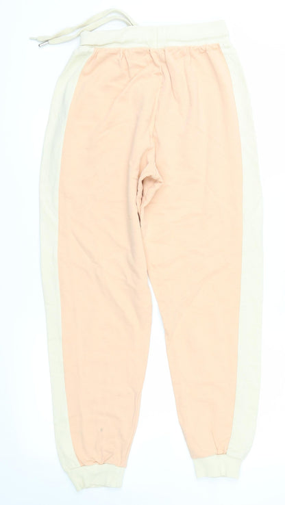 Womens UK Size 6 ASOS Regular Fit Sweatpants Pink Trousers