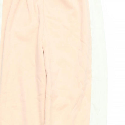 Womens UK Size 6 ASOS Regular Fit Sweatpants Pink Trousers
