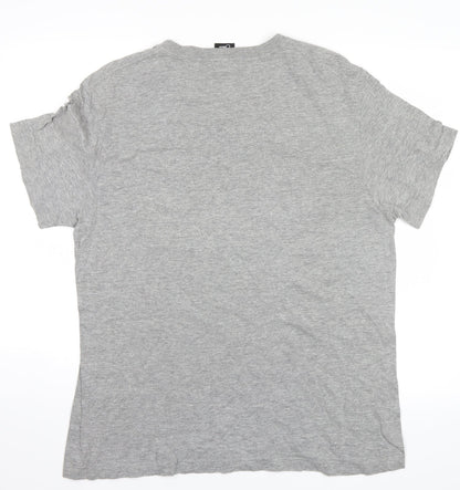 cotton soul Mens Grey    T-Shirt Size M  - new york