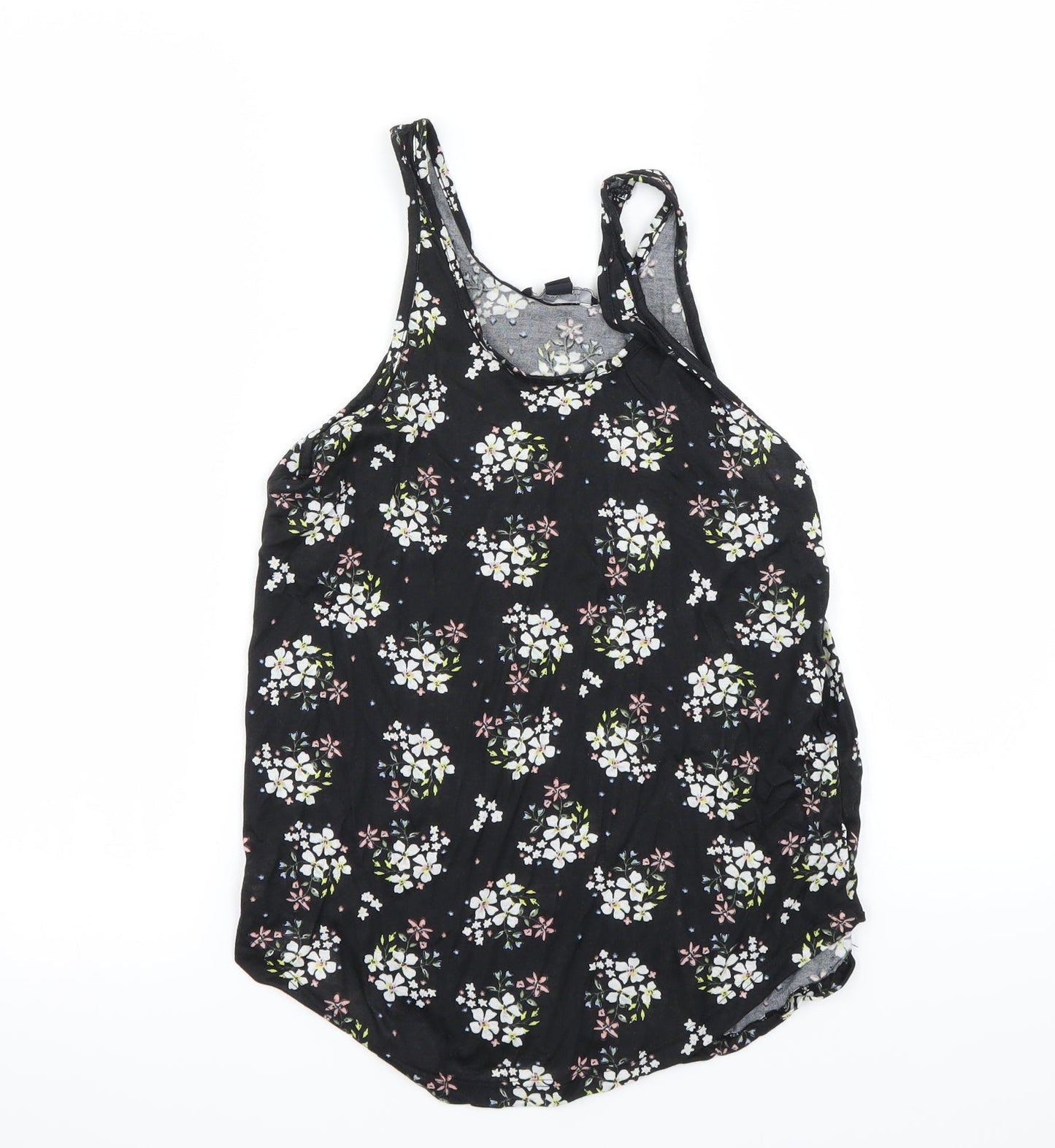 Womens UK Size 6 Atmosphere Black Basic Tank
