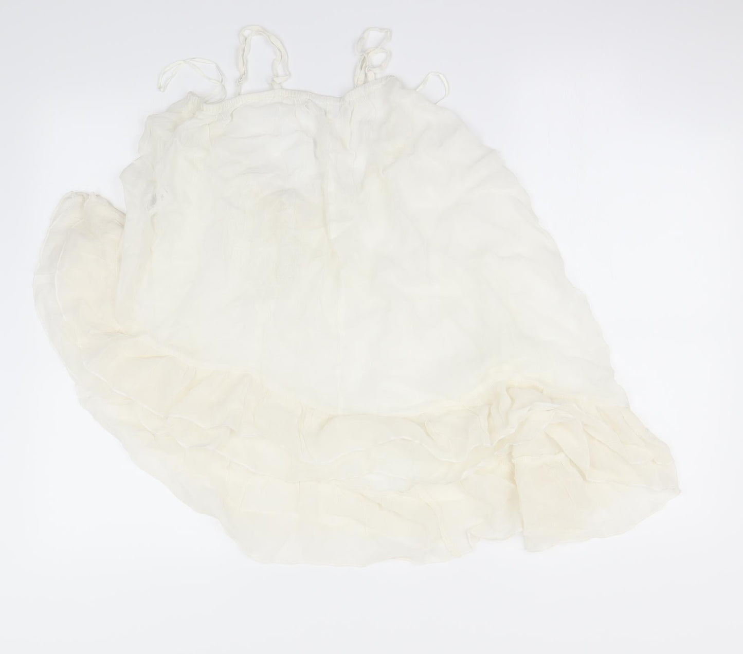 Womens UK Size 8 Next Ivory Camisole Blouse