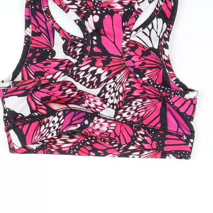 Soul Luxe Girls Multicoloured Animal Print  Cropped Tank Size 6-7 Years