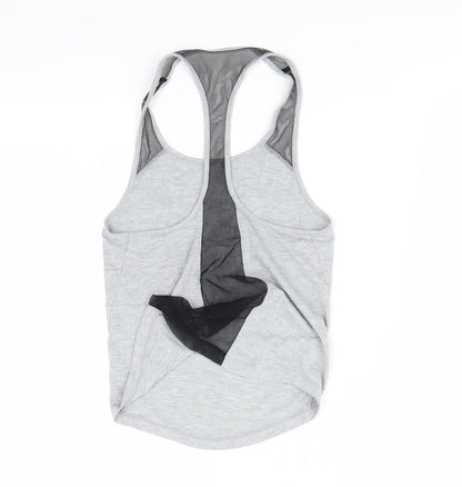 Bloch Girls Grey   Basic Tank Size 8-9 Years