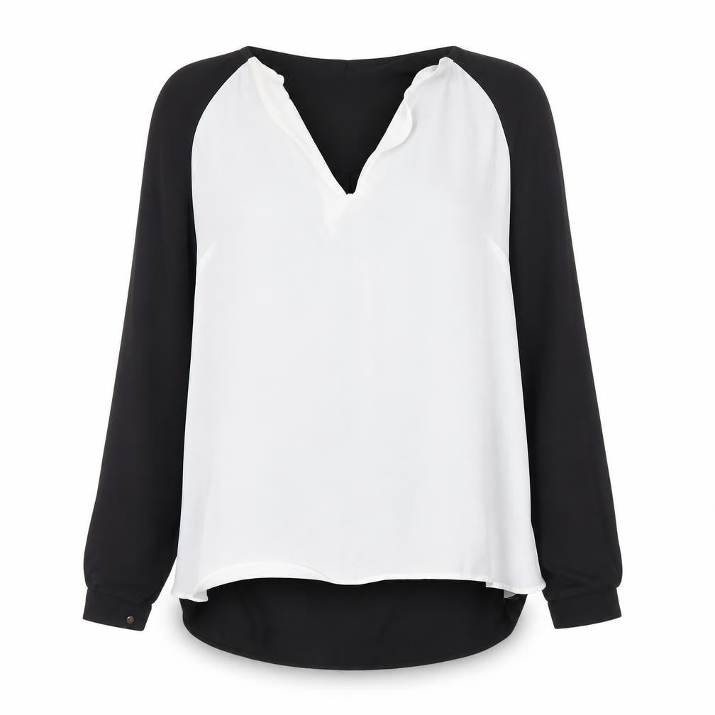 Womens UK Size 10 River Island White Basic Blouse
