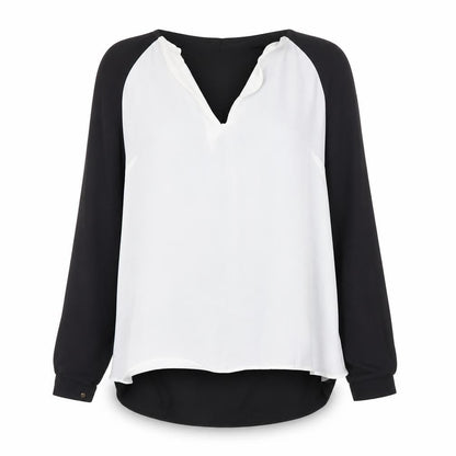 Womens UK Size 10 River Island White Basic Blouse