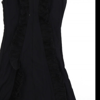 Polmarks Womens Black   Fit & Flare  Size 10
