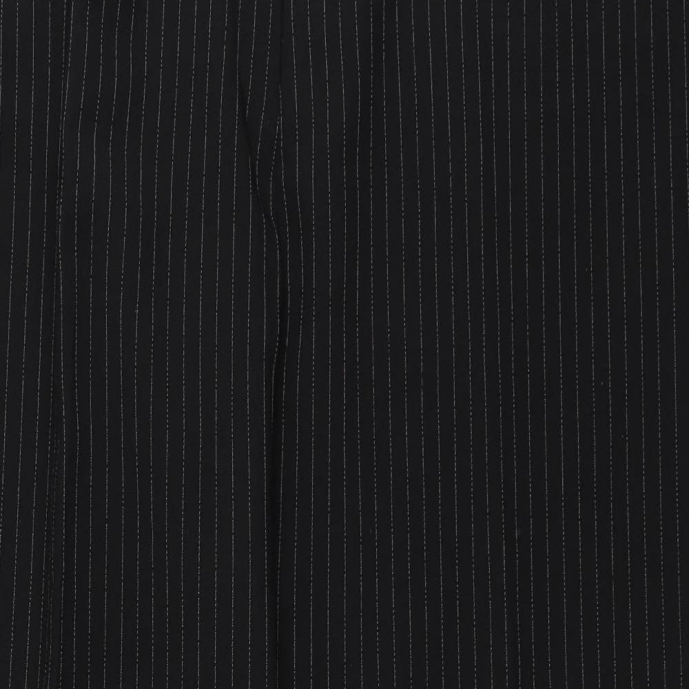 Womens UK Size 22 Agenda Regular Fit  Black Trousers