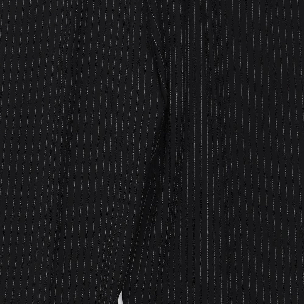 Womens UK Size 22 Agenda Regular Fit  Black Trousers