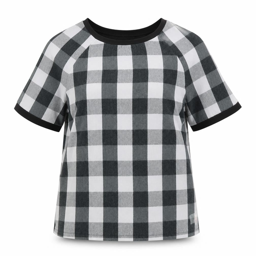 Womens UK Size 6 Primark Black Basic T-Shirt