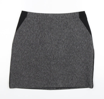 George Womens Grey   A-Line Skirt Size 8