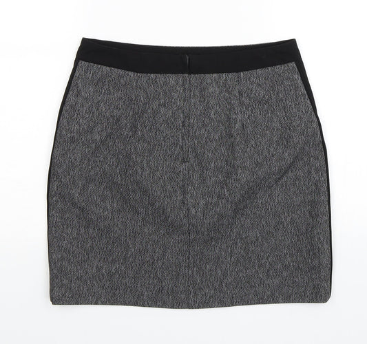 George Womens Grey   A-Line Skirt Size 8