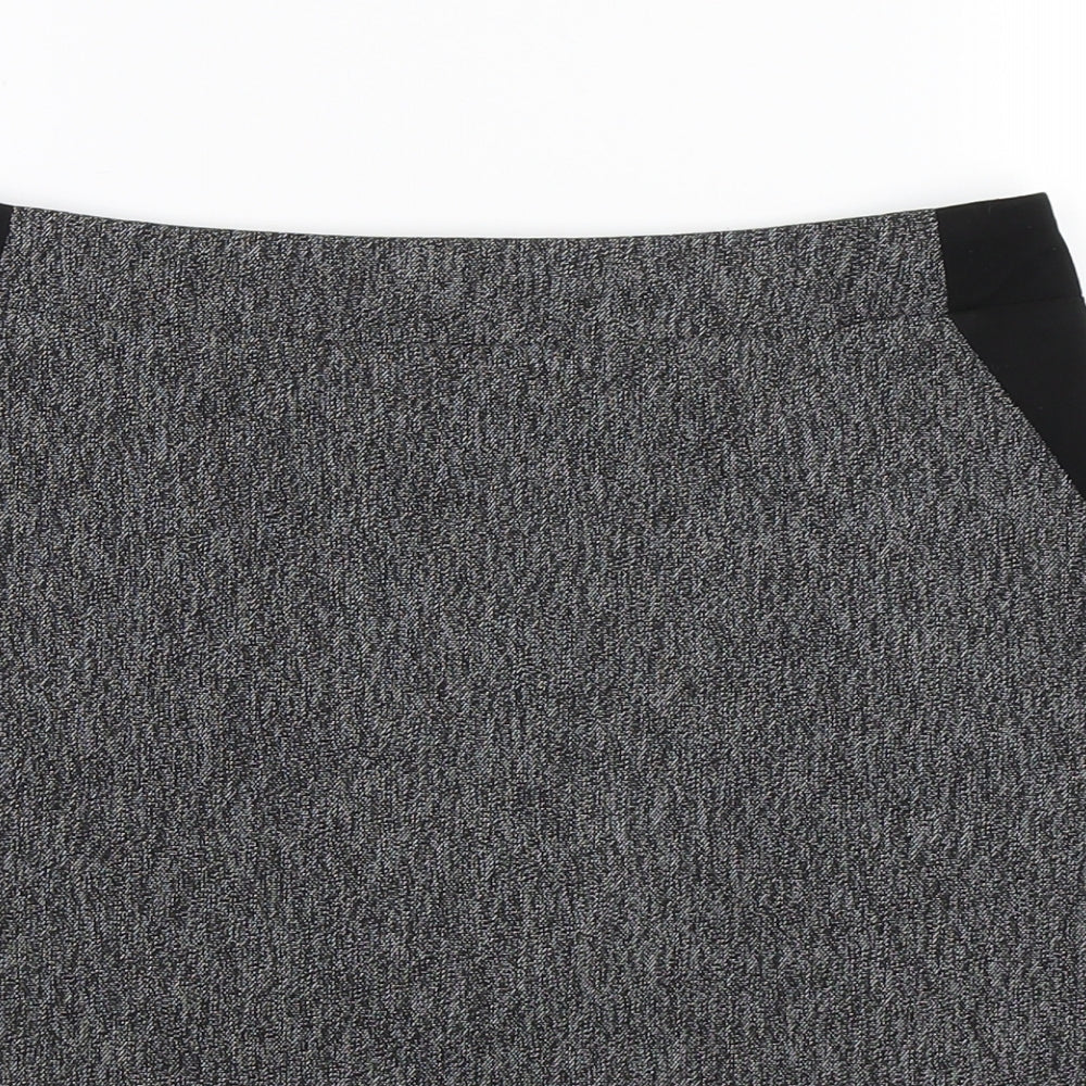 George Womens Grey   A-Line Skirt Size 8