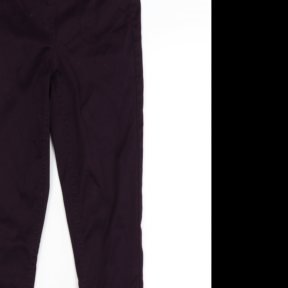 George Womens Purple   Skinny Jeans Size 8 L29 in