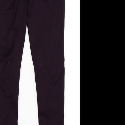 George Womens Purple   Skinny Jeans Size 8 L29 in