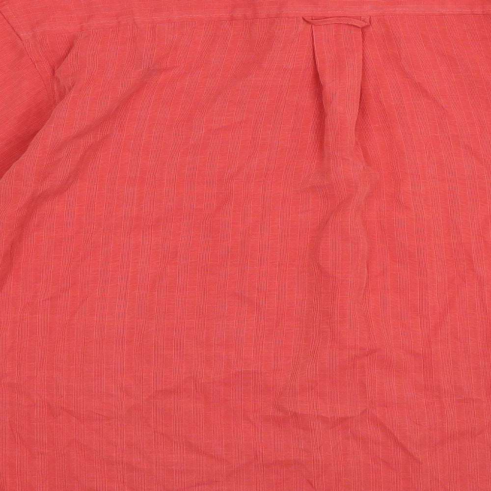 Mens UK Size L Cooper Pink  Button-Up Long Sleeve Casual Shirt