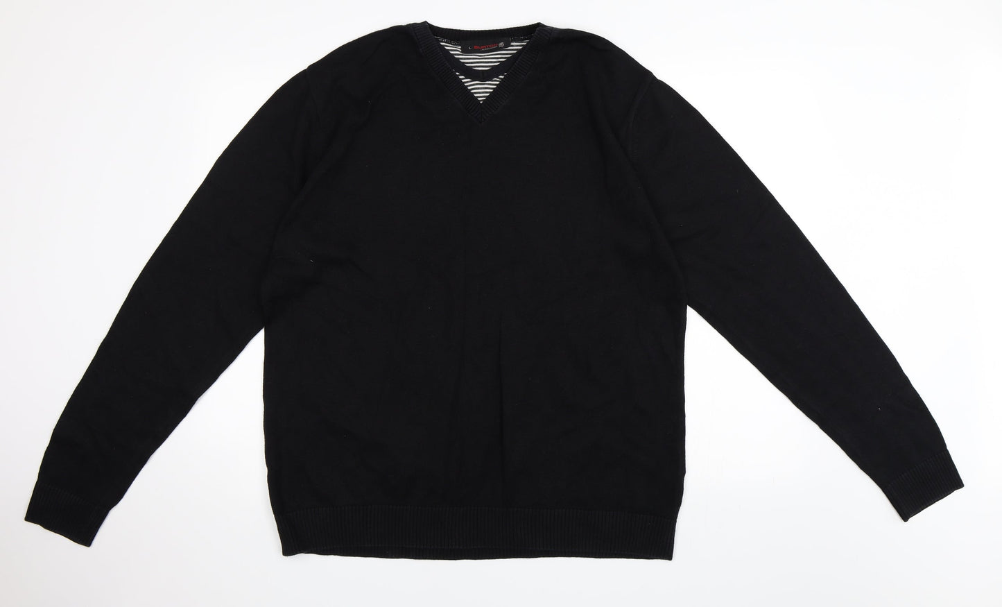 Burton Mens Black   Pullover Jumper Size L