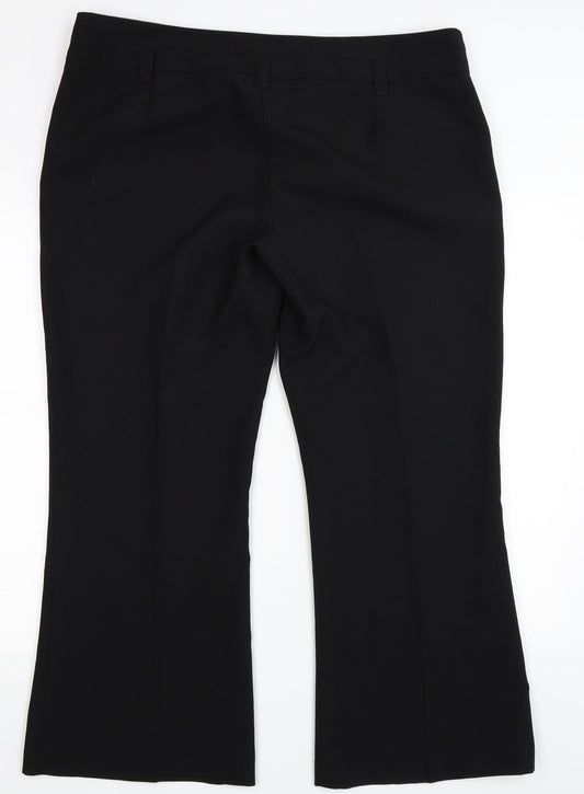 Newlook Womens Black   Trousers  Size 18 L28 in