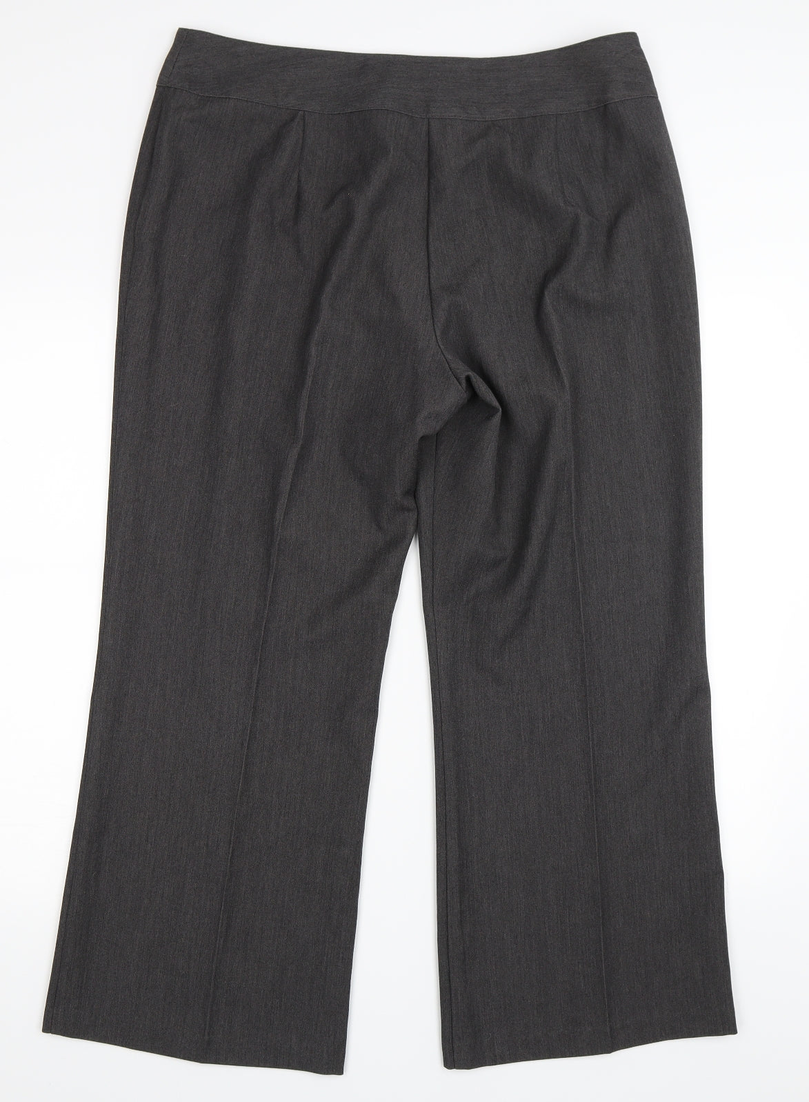 Womens UK Size 16 BM Regular Fit  Grey Trousers