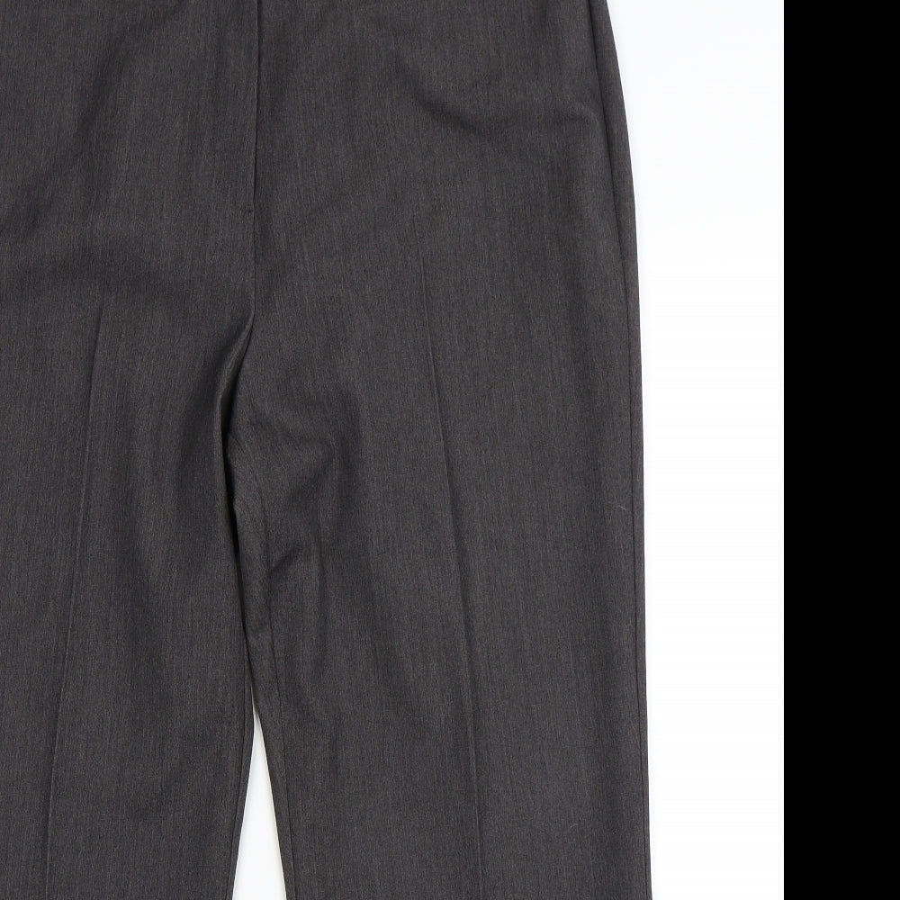 Womens UK Size 16 BM Regular Fit  Grey Trousers